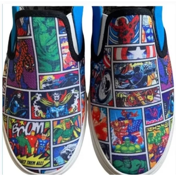 Universal Marvel Super Hero Ground Up Slip On Shoes size 10 [Men] Women [12] main image 13